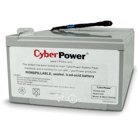 Cyberpower Cyberpower Replacement Battery Pack For Pr1000Lcd RB12120X2B